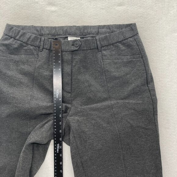 J. Jill Ponte Trouser Pants Women's XL Charcoal Gray Stretch Relaxed Career NWT - Picture 8 of 13